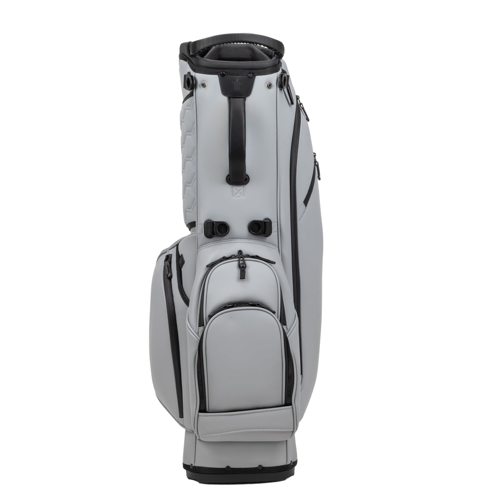 LUX 9.5" 14-Way Hybrid Stand Bag: Fossil (Gray)